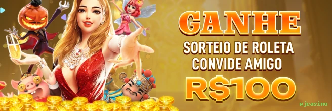 Imagem promocional da wjcasino mostrando a plataforma e suas vantagens